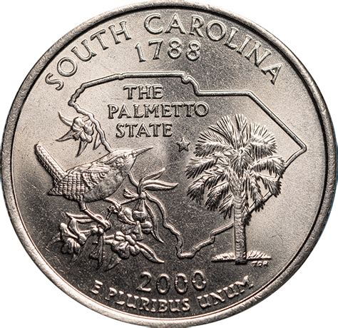 Rodgers was the engraver for the reverse of this coin. . 2000 south carolina quarter error